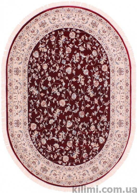Esfehan 4904 d.red-ivory овал Esfehan 4904 d.red-ivory овал